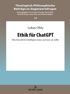 cover image of Ethik fuer ChatGPT